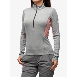Bluza damska Berghaus MTN Guide LS HZ. Szare bluzy Berghaus, na zimę, l, bez wzorów, sportowe, bez ramiączek, bez kaptura. Za 272.99 zł.