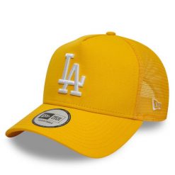 Czapka z daszkiem New Era. Żółte czapki z daszkiem New Era, bez wzorów. Za 119.99 zł.