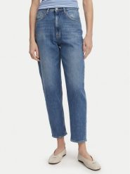 Tommy Jeans Jeansy DW0DW22994 Niebieski Mom Fit. Niebieskie jeansy Tommy Jeans, bez wzorów, z bawełny. Za 409.99 zł.