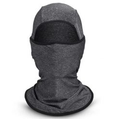 Czapka z pełnym zakryciem, przeciwsłoneczna, oddychająca. Szare czapki z daszkiem ROCKBROS, bez wzorów, z jedwabiu, sportowe. Za 74.00 zł.