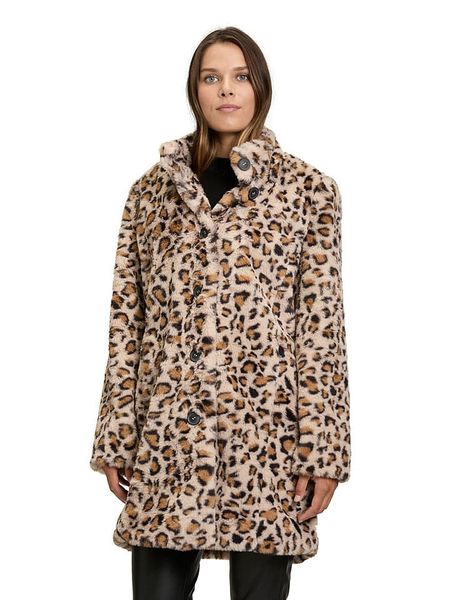 Betty Barclay Płaszcz przejściowy w kolorze karmelowo-beżowo-czarnym rozmiar: 44. Brązowe płaszcze Betty Barclay, bez wzorów, bez kaptura. Za 189.29 zł.