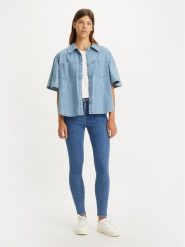 Levi's® Jeansy 720™ 52797-0352 Niebieski Super Skinny Fit. Niebieskie jeansy s, bez wzorów, z bawełny. Za 449.99 zł.