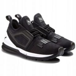 Buty treningowe damskie Puma Ignite Limitless 2 191457 01. Czarne buty treningowe Puma, bez wzorów, bez zapięcia. Za 239.00 zł.