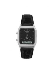 Casio Zegarek AQ-230EL-1AEF Czarny. Czarne, analogowe zegarki Casio. Za 299.99 zł.