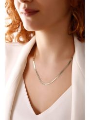 Atelier MIU Pozłacany naszyjnik - dł. 40 cm rozmiar: onesize. Żółte naszyjniki atelier MIU, z materiału, pozłacane. Za 82.83 zł.