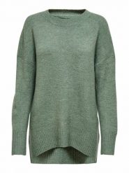 ONLY Sweter "Nanjing" w kolorze zielonym rozmiar: S. Zielone swetry ONLY, s, bez wzorów, bez ramiączek. Za 114.71 zł.