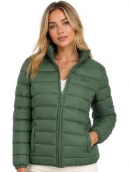 Geographical Norway Kurtka pikowana "Atichoko" w kolorze zielonym rozmiar: XXL. Zielone kurtki Geographical Norway, xxl, bez wzorów, bez kaptura. Za 124.11 zł.