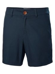 Helly Hansen Szorty funkcyjne "Pier" w kolorze granatowym rozmiar: 27. Niebieskie szorty sportowe Helly Hansen, bez wzorów, z bawełny, z podwyższonym stanem, outdoorowe. Za 137.42 zł.