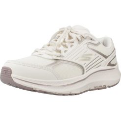 Buty SKECHERS RUN CONSISTENT 2.0 ADVA Biały. Białe buty sportowe lifestyle Skechers, bez wzorów, ze skóry, sportowe, bez zapięcia. Za 279.99 zł.