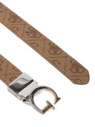 Guess Pasek Damski BW9325 P6115 Beżowy. Brązowe paski Guess, z aplikacjami, ze skóry. Za 199.99 zł.