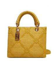 Elisabetta Franchi Torba q-roa-36126 Kolorowy. Żółte torebki klasyczne Elisabetta Franchi, bez wzorów, z materiału, bez dodatków. Za 2,059.00 zł.