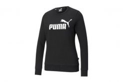 Damska bluza z okrągłym dekoltem Essentials z logo PUMA Light Gray Heather. Czarne szlafroki damskie Puma, s, bez wzorów, z materiału, bez ramiączek, długie. Za 217.15 zł.