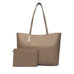 Torebka DKNY. Brązowe torebki klasyczne DKNY, bez wzorów, klasyczne, bez dodatków. Za 1,219.00 zł.