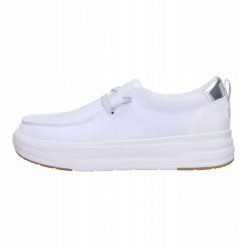 HeyDude Damskie Mokasyny Wendy Nova Jersey Knit. Białe mokasyny Hey dude, bez wzorów, z jersey. Za 259.00 zł.