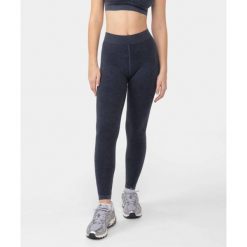 Legginsy Carpatree Marble Story bezszwowe czarne. Czarne legginsy Carpatree, bez wzorów, z materiału, sportowe. W wyprzedaży za 149.99 zł.