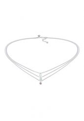 Elli PREMIUM Damski choker z kamieniem księżycowym, turmalinem i labradorytem wykonany ze srebra próby 925 Sterling Silver Naszyjniki 1 ct. Szare naszyjniki Elli PREMIUM, z materiału, z kamieniem księżycowym, pozłacane. Za 333.99 zł.