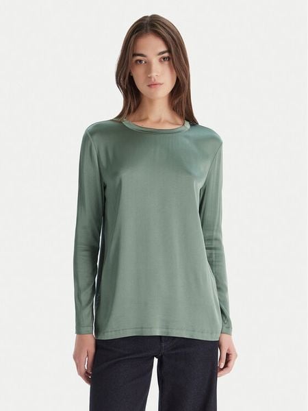 ViCOLO Bluzka TF0244 Zielony Regular Fit. Zielone bluzki ViCOLO, xl, bez wzorów, z wiskozy, bez kołnierzyka, bez ramiączek. Za 129.99 zł.