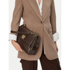 Torebka GINO ROSSI. Brązowe torebki klasyczne Gino Rossi, bez wzorów, klasyczne, bez dodatków. Za 249.99 zł.