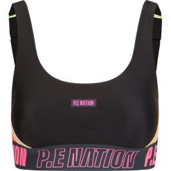 Stanik sportowy PE NATION LEFT FIELD SPORTS BRA. Czarne biustonosze sportowe Pe Nation, bez wzorów, z nylonu, na fitness i siłownię. Za 450.00 zł.