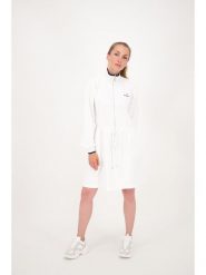 Sergio Tacchini Sukienka "Alena" w kolorze białym rozmiar: M. Białe sukienki sergio tacchini, m, bez wzorów, bez kołnierzyka, bez ramiączek, mini. Za 123.25 zł.