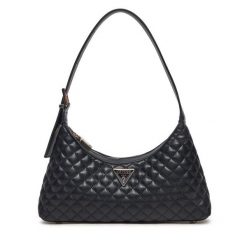 Torebka Guess. Czarne torebki klasyczne Guess, z aplikacjami, klasyczne, bez dodatków. Za 319.99 zł.