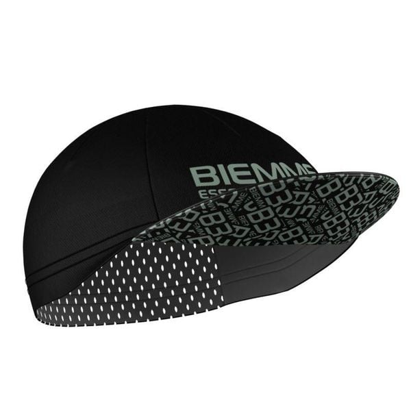 Letnia czapka kolarska z daszkiem Biemme Summer. Czarne czapki z daszkiem BIEMME, na lato, bez wzorów, sportowe. Za 73.00 zł.