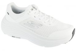 Buty do biegania damskie, Max Cushioning Endeavour. Białe buty do biegania Skechers, bez wzorów, z materiału, bez zapięcia, do biegania. Za 359.99 zł.
