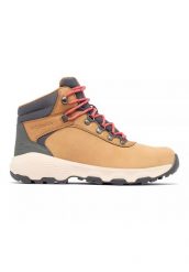 Buty trekkingowe damskie, Newton Wander WP. Brązowe trekkingi Columbia, bez wzorów, z materiału, przed kostkę, bez zapięcia, trekkingowe. Za 399.99 zł.