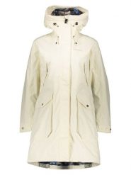 Didriksons Parka "Thelma" w kolorze kremowym rozmiar: 46. Brązowe płaszcze Didriksons, bez wzorów, bez kaptura. Za 403.15 zł.