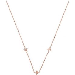 Emporio Armani - Naszyjnik EG3502221. Czerwone naszyjniki Emporio Armani. W wyprzedaży za 379.99 zł.