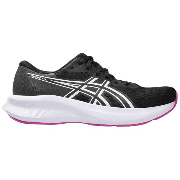 ASICS Patriot damskie buty do biegania - neutralne, czarne. Zielone buty do biegania ASICS, bez wzorów, z gumy, bez zapięcia, do biegania. Za 277.99 zł.
