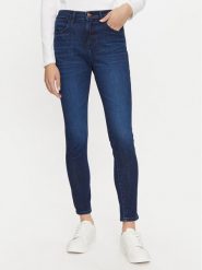 Wrangler Jeansy 112358235 Granatowy Skinny Fit. Niebieskie jeansy Wrangler, bez wzorów, z bawełny. Za 239.99 zł.