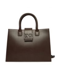 Armani Exchange Torebka XW000305 AF12039 U601 Szary. Szare torebki klasyczne Armani Exchange, bez wzorów, ze skóry, bez dodatków. Za 759.99 zł.