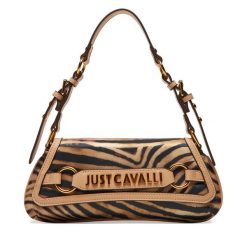 Torebka Just Cavalli. Brązowe torebki klasyczne Just Cavalli, bez wzorów, klasyczne, bez dodatków. Za 519.99 zł.