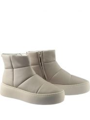 Högl Skórzane botki "Paddy" w kolorze beżowym rozmiar: 39. Brązowe botki Högl, bez wzorów, bez obcasa, bez zapięcia. Za 567.00 zł.