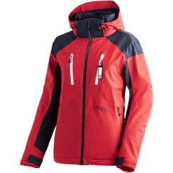 Damska kurtka narciarska Maier Sports Vratna. Czerwone kurtki narciarskie Maier Sports, na zimę, bez wzorów, z materiału, bez kaptura, narciarskie. Za 1,451.35 zł.