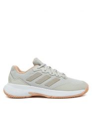 Adidas Buty do tenisa Gamecourt 2.0 IH2969 Szary. Szare buty treningowe adidas, bez wzorów, z materiału, bez zapięcia, tenisowe. Za 259.99 zł.
