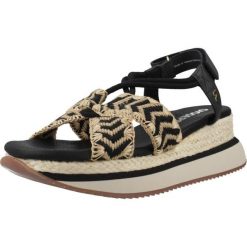 Sandały GIOSEPPO 78618G Czarny. Czarne sandały Gioseppo, bez wzorów, z syntetyku, sportowe, bez obcasa, bez zapięcia. Za 343.99 zł.