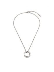 Calvin Klein Naszyjnik 35000306 Srebrny. Szare naszyjniki Calvin Klein, z tworzywa sztucznego, metalowe. Za 259.99 zł.
