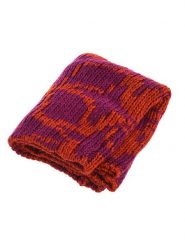 Buff Szal-koło w kolorze pomarańczowo-fioletowym - 46 x 38 cm rozmiar: onesize. Pomarańczowe szaliki i kominy Buff, bez wzorów, z wełny. Za 97.28 zł.