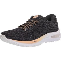 Buty do biegania damskie Asics Gel-Cumulus 22. Czarne buty do biegania ASICS, bez wzorów, bez zapięcia, do biegania. Za 446.99 zł.
