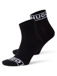 HUGO Skarpety w 2-paku - 2P SH LOGO CC W Kobiety Bawełna czarny|biały, 39-42. Białe skarpetki Hugo, bez wzorów, z bawełny. Za 59.95 zł.