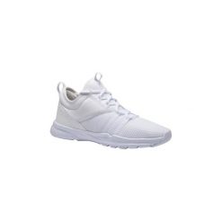 Buty fitness kardio damskie 120 białe. Buty treningowe DOMYOS. Za 99.99 zł.
