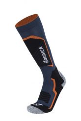 Skarpety narciarskie Nordica Strider 2.0. Niebieskie skarpetki NORDICA, bez wzorów. Za 59.99 zł.