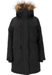 Parka dla kobiet Whistler Bluff Pro. Czarne płaszcze WHISTLER, na zimę, l, bez wzorów, z materiału, eleganckie, bez kaptura. Za 596.00 zł.
