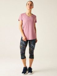 Dare 2b Koszulka sportowa "Vigilant Tee" w kolorze jasnoróżowym rozmiar: 46. Różowe t-shirty sportowe Dare 2b, bez wzorów, z materiału, bez ramiączek, outdoorowe. Za 61.60 zł.