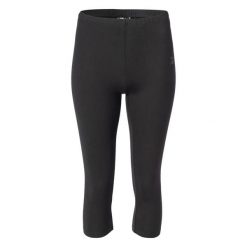 Damskie legginsy IQ Intelligence Quality Silki II. Czarne legginsy IQ, bez wzorów, z elastanu, sportowe, krótkie. Za 97.71 zł.