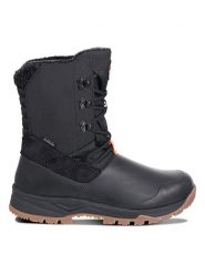 Icepeak Botki zimowe w kolorze czarnym rozmiar: 38. Czarne botki Icepeak, bez wzorów, z materiału, bez obcasa, bez zapięcia. Za 397.45 zł.