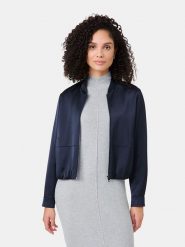 Gerry Weber Kurtka przejściowa w kolorze granatowym rozmiar: 38. Niebieskie kurtki Gerry Weber, bez wzorów, bez kaptura. Za 367.45 zł.