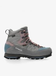 Buty trekkingowe damskie AKU Trekker Lite III GTX. Szare trekkingi Aku, bez wzorów, z gore-texu, przed kolano, bez zapięcia, trekkingowe, gore-tex. Za 1,109.65 zł.